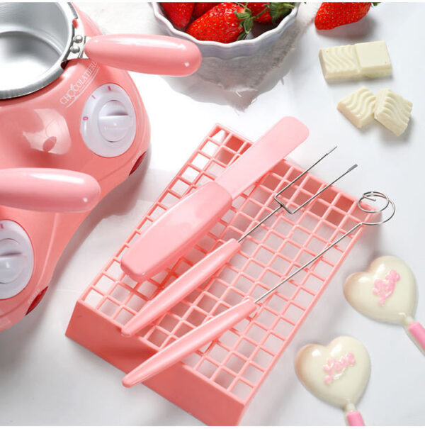 Double Furnace Electric Heating Chocolate Melting Pot Melting Furnace Diy Handmade Soap Essential Oil Soap Melting Furnace Melting Pot Factory Direct Sales - Image 2