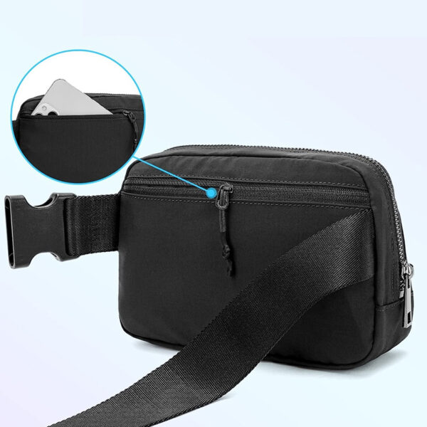 Belt Waist Bag Crossbody Fanny Packs For Women Shoulder Crossbody Chest Bag - Image 7