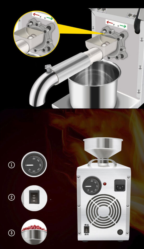 Stainless Steel Temperature Controlled Press - Image 2